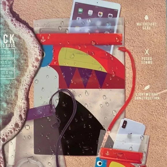 South Beach 3 Pack Water Proof Bags - Picture 4 of 9